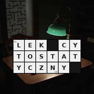 Rozwiązanie krzyżówki: substancja naturalna lub syntetyczna używana w chemioterapii nowotworów działająca toksycznie na komórki nowotworowe - lek cytostatyczny | hasła, synonimy i podpowiedzi Hasło krzyżówkowe substancja naturalna lub syntetyczna używana w chemioterapii nowotworów działająca toksycznie na komórki nowotworowe - lek cytostatyczny – rozwiązanie, synonimy, podpowiedzi i definicje krzyżówkowe